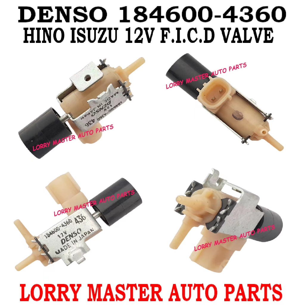 HINO ISUZU 12V FICD Valve 184600-4360 Denso | Shopee Malaysia