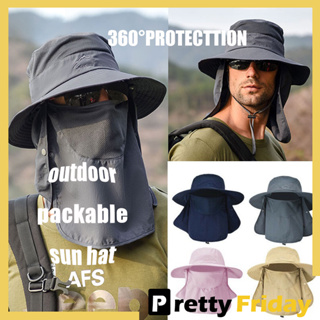 Outdoor Travel Hat Sun Hat Full Cover Cap Sunscreen Breathable
