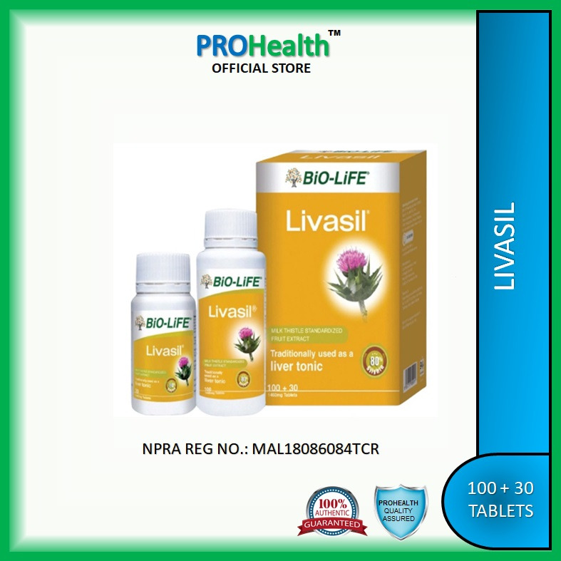 Bio-life Livasil 100+30 TABLETS EXPIRY:06/2025 | Shopee Malaysia