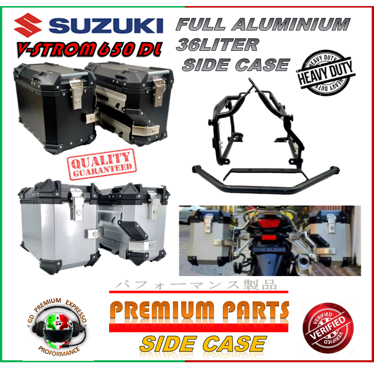 SUZUKI V-STROM 650 XT V-STROM 650 DL 2017 - 2022 FULL ALUMINIUM SIDE ...