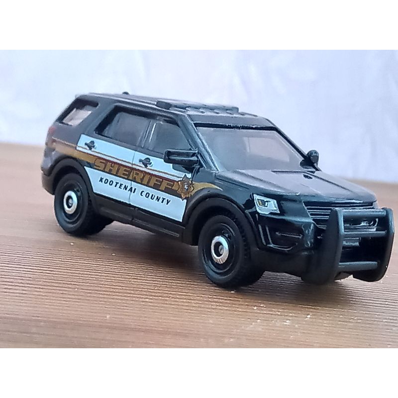 Matchbox (2023) 16 Ford Interceptor Utility Sheriff Black White ...