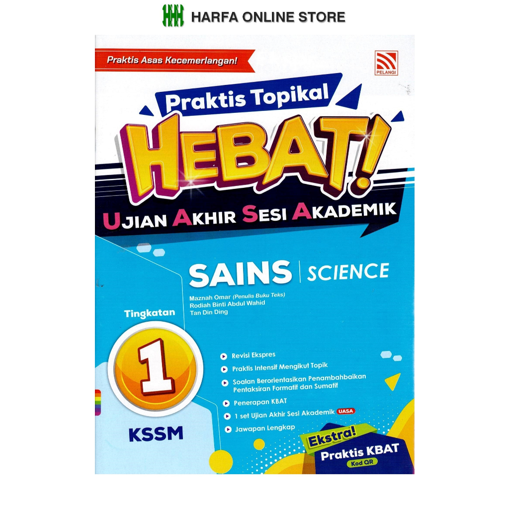 Buku Latihan Tingkatan 1 : Praktis Topikal Hebat UASA Sains & Science ...