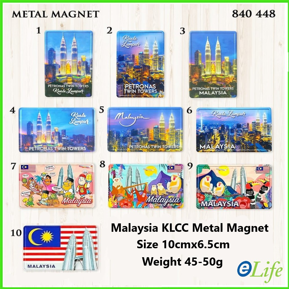 I Love Kuala Lumpur Malaysia Twin Tower Klcc Putrajaya Souvenir Metal 