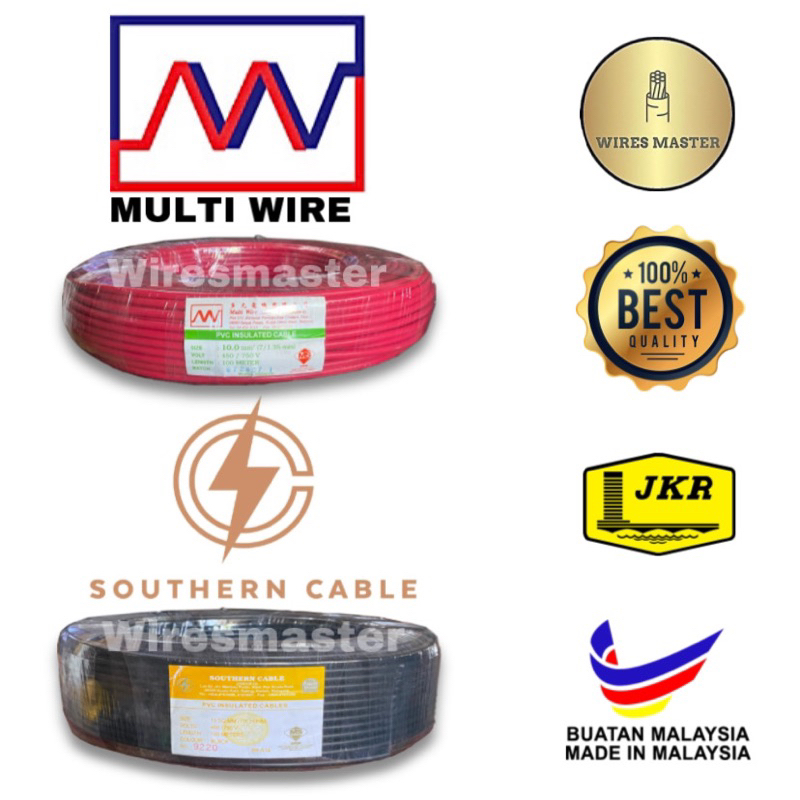 SOUTHERN & MULTI 10MM and Multi Wire 10MM (PVC INSULATED CABLE WITH ...