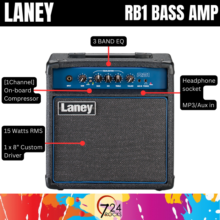 LANEY amplifier LANEY Richter RB1 Bass guitar combo amp laney guitar