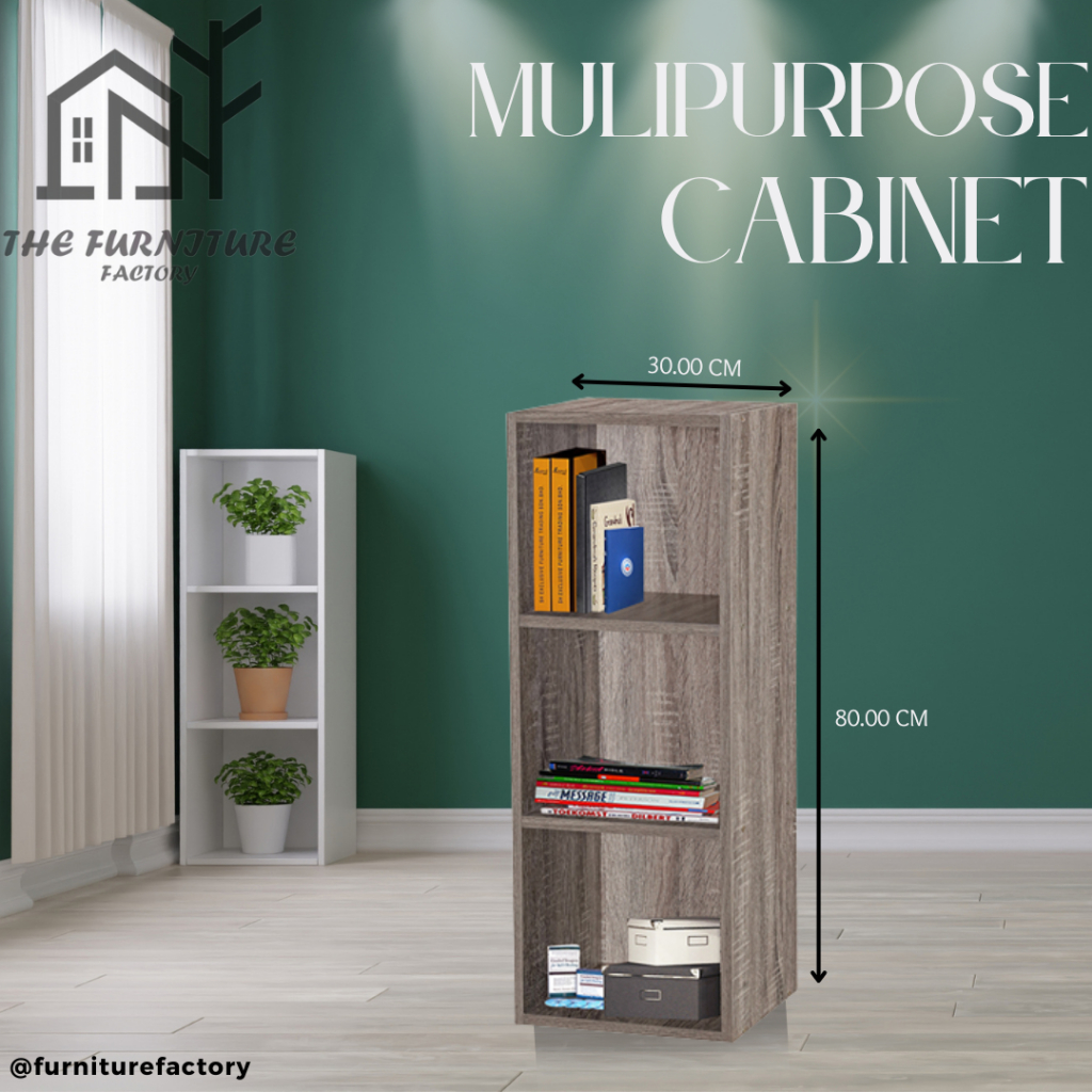 *Ready Stock* 3Tier Multipurpose / Book Rack (Rak Buku