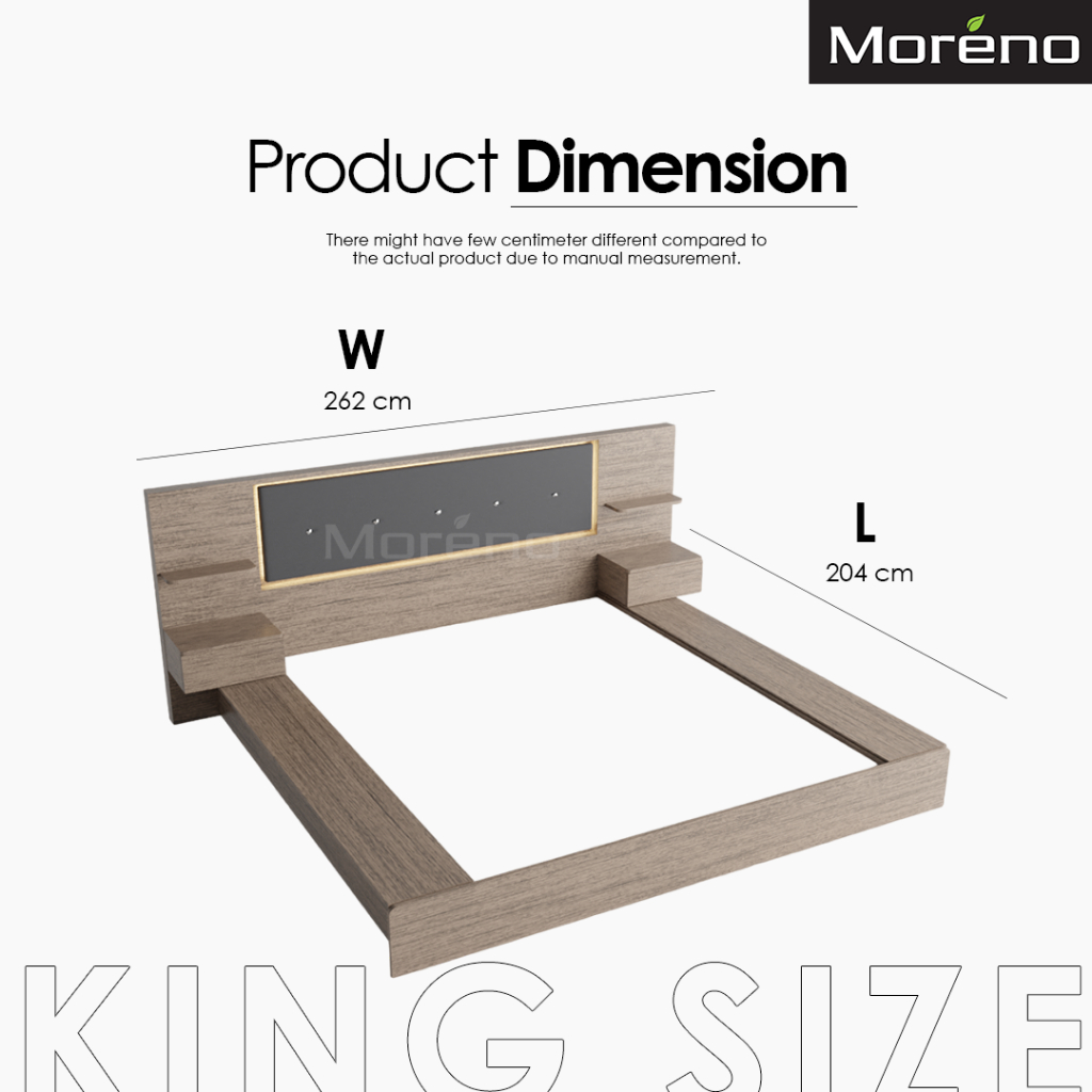 FREE INSTALL Katil Murah Tatami Bed Frame Storage King Queen Size