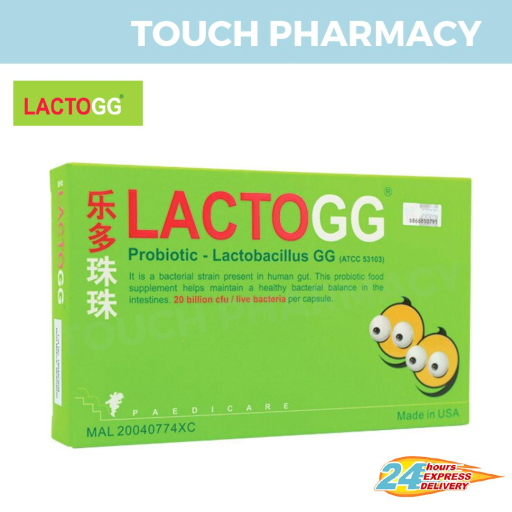 LACTO GG Probiotic Lactobacillus GG 30's/BOX Shopee Malaysia