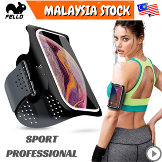 NIKE ARM PHONE HOLDER POCKET CASE BAND WALLET RUNNING GYM WOMENS BLACK  IPHONE