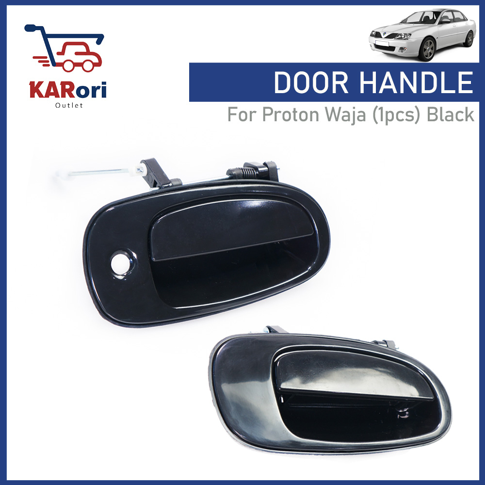 WAJA DOOR HANDLE / DOOR HANDLE FOR WAJA (BLACK) Shopee Malaysia