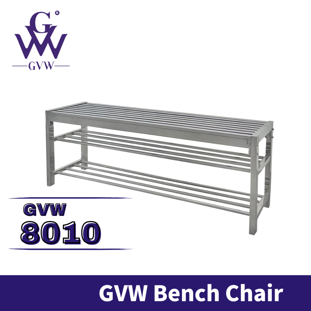 Stainless steel on sale bench chair