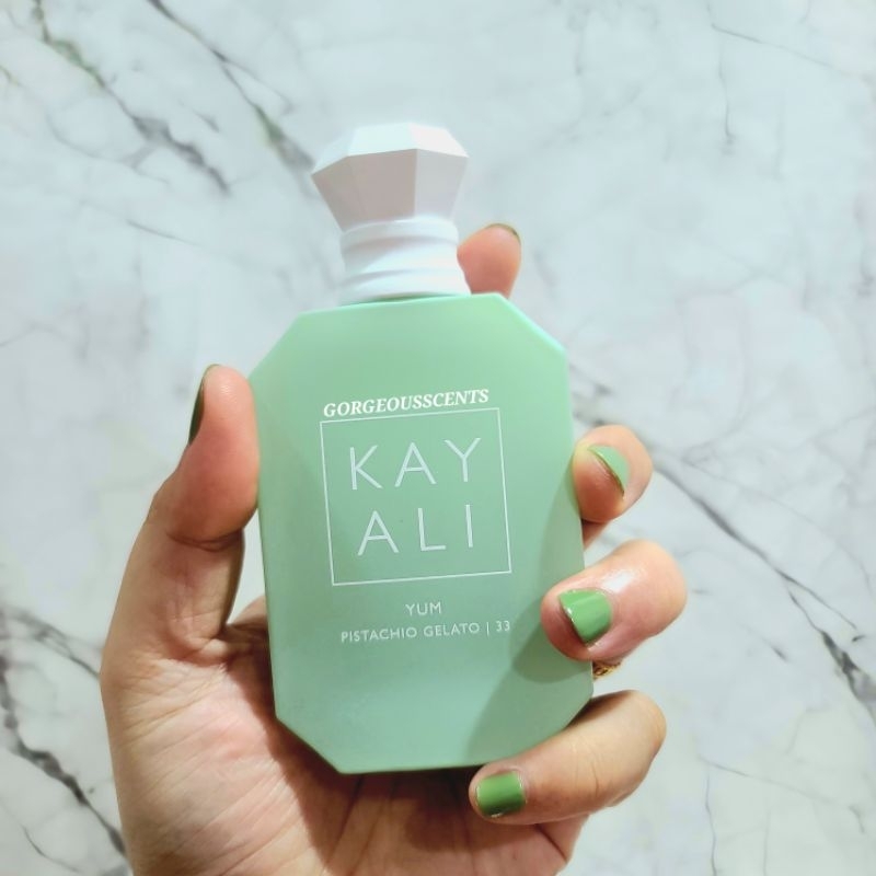 Kayali Yum Pistachio Gelato 33 DECANT 2ML | 3ML | 5ML | 9ML | Shopee ...