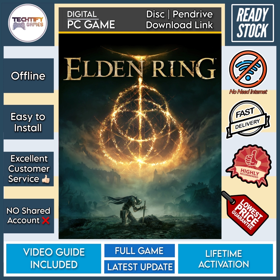 [PC Game] ELDEN RING Deluxe Edition (v1.10 + All DLCs) - Offline [Disc ...