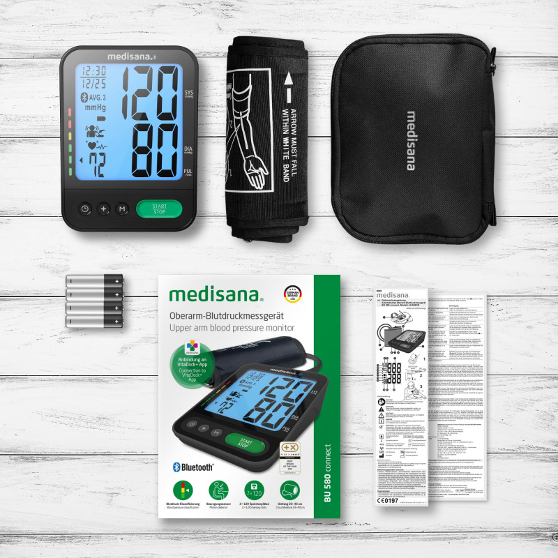 Medisana BU 580 Connect (BU 530 replacement) Upper Arm Blood Pressure