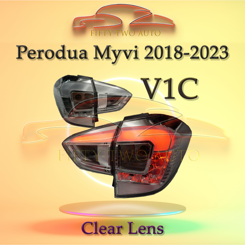 Perodua Myvi Tail Lamp Gt Dynamic Tail Lamp V C Clear Lens