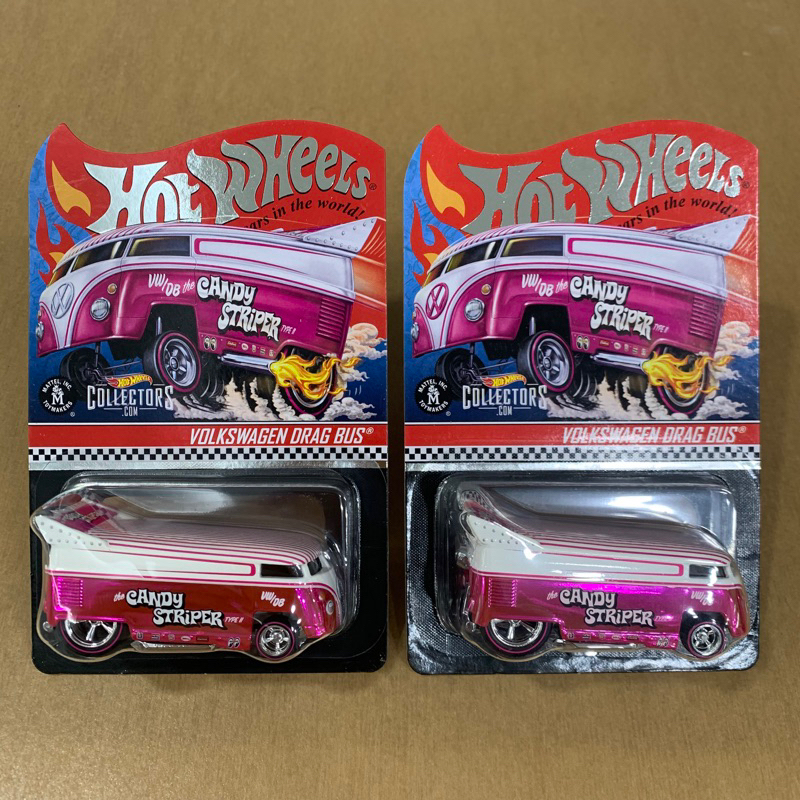 Hot Wheels Collectors 2021 RLC Exclusive Volkswagen Drag Bus - 2 cards ...