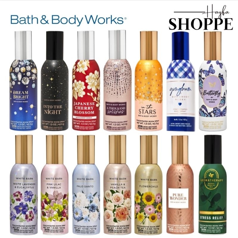 100% ORIGINAL BATH AND BODY WORKS ROOM SPRAY | Shopee Malaysia
