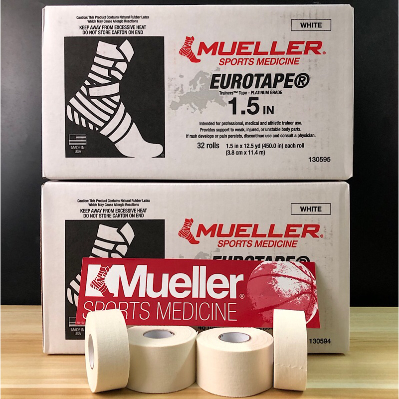 { 1 Pieces } Mueller Platinum Eurotape Rigid Strapping Tape Sport Tape