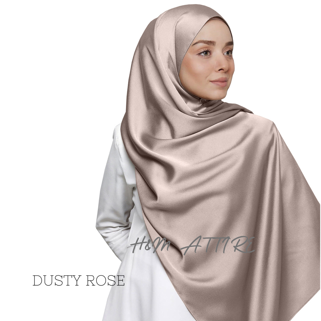 shawl bubble satin