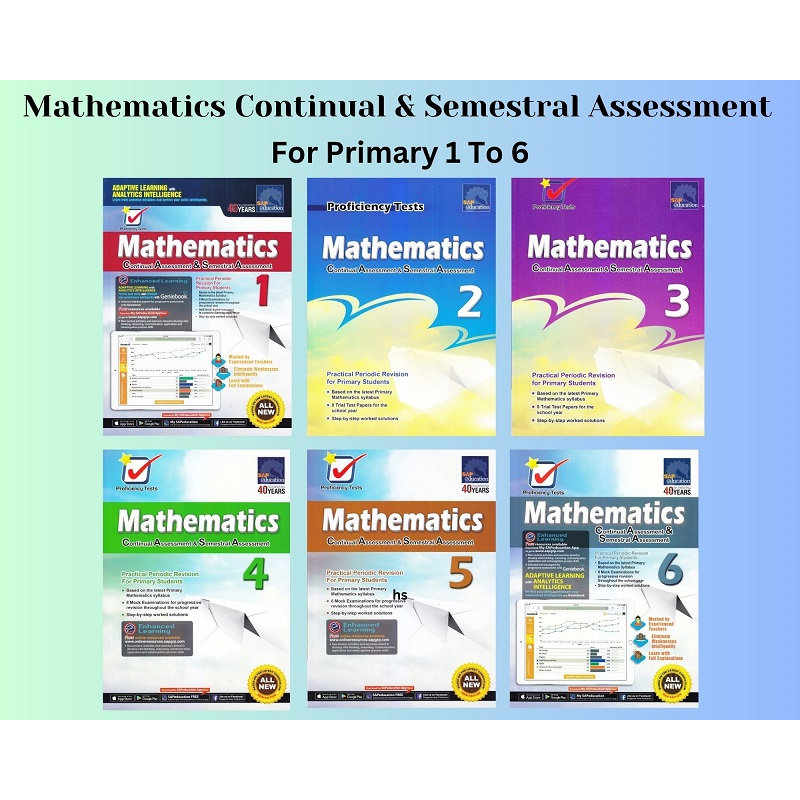 Singapore Syllabus (SAP) - MATHEMATICS Continual Assessment & Semestral ...