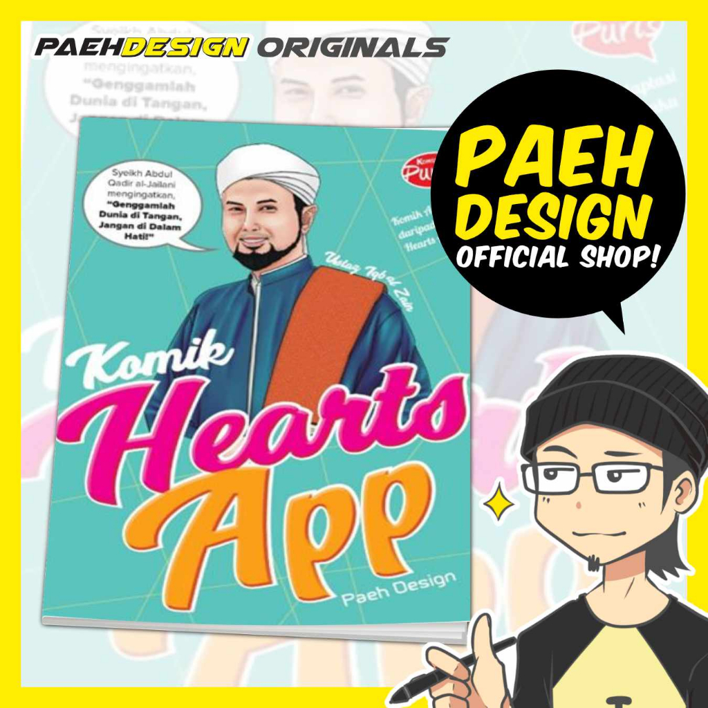 (PAEH DESIGN) Komik HEARTS APP - Komik Dakwah | Penulis Ustaz Iqbal ...