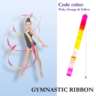 Status Gymnastic Twirling Ribbon - Rainbow (5m)