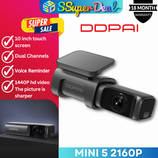 DDPAI Dash Cam Mini 5 4K 2160P HD DVR Car Camera Hidden Android Wifi Auto  Drive