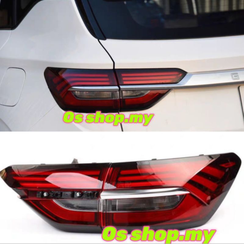 Proton X50 GEELY 2019 -2022 Rear Taillamp Bonnet Trunk Lid Back Up Lamp ...