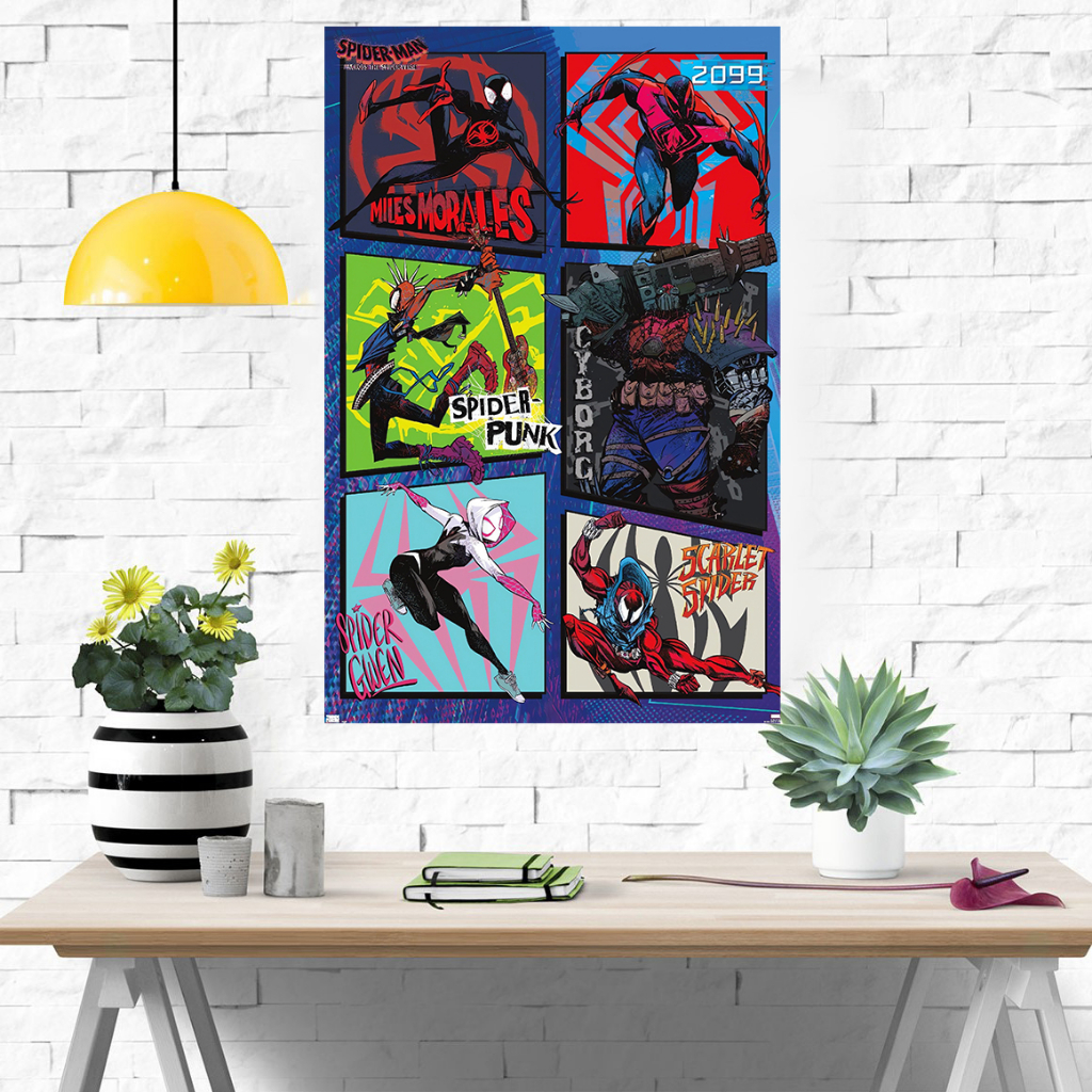 Spider-Man: Across the Spider-Verse A3 Poster & A3 Frame Wall ...