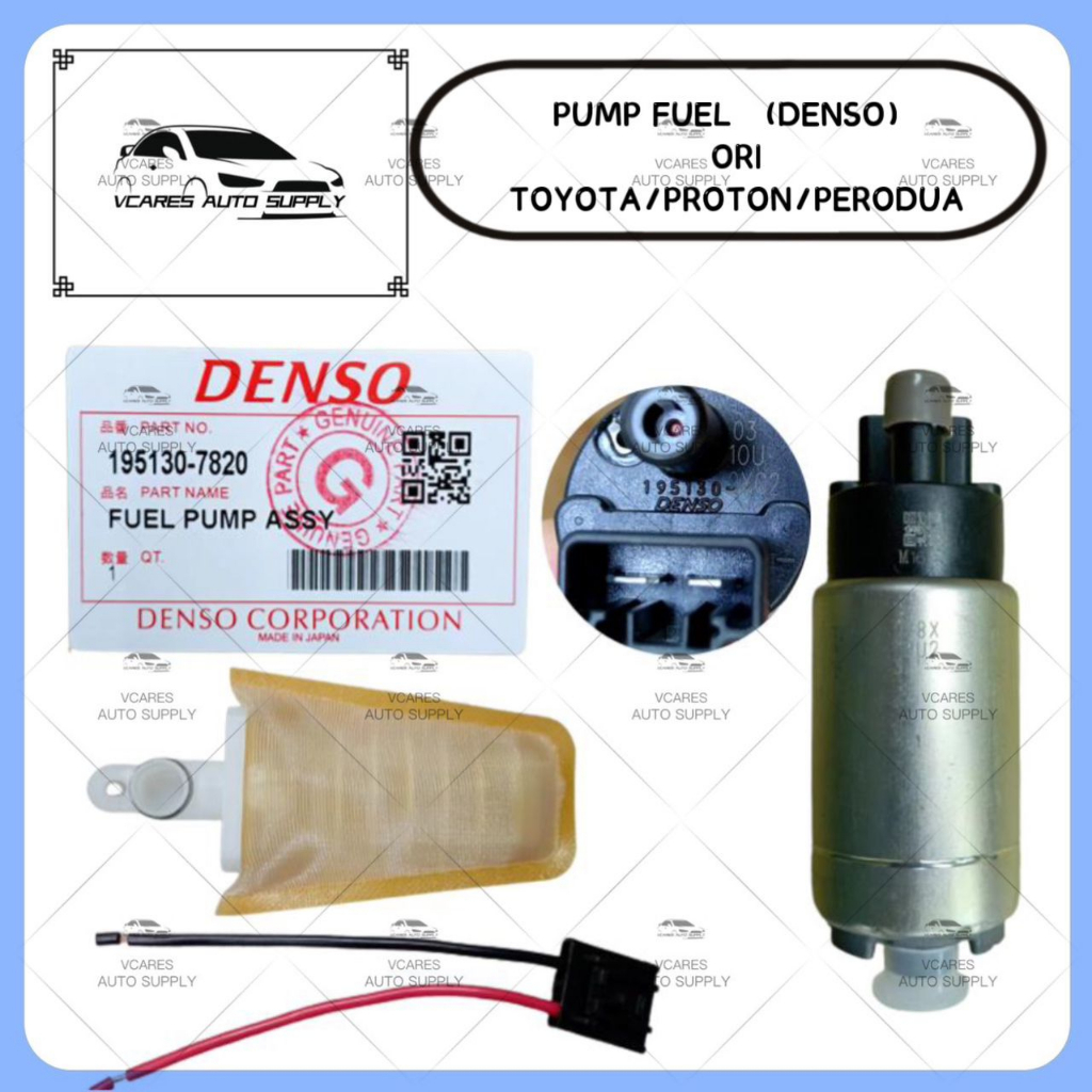 ORIGINAL DENSO FUEL PUMP FOR PROTON/PERODUA/TOYOTA USE | Shopee Malaysia