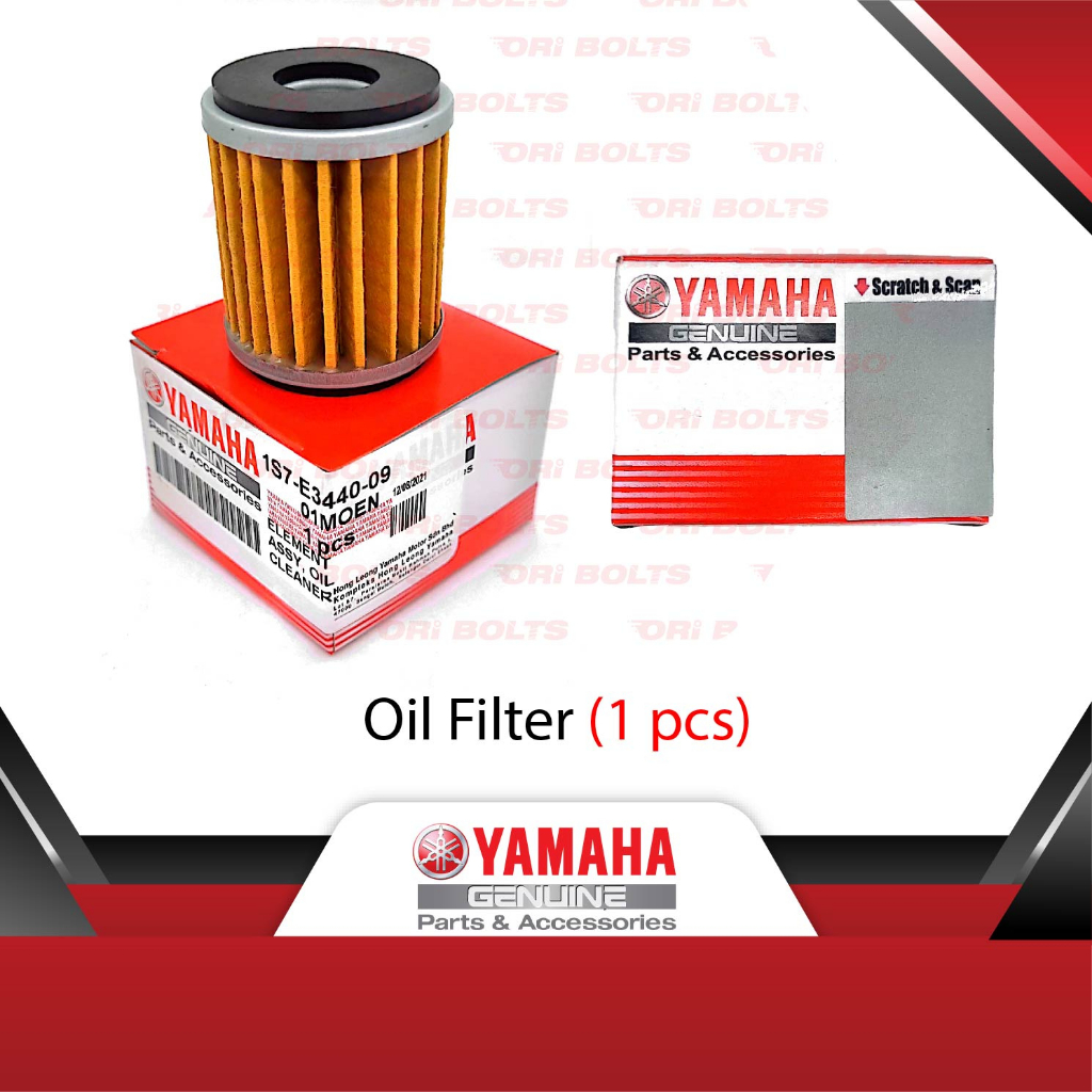 1S7E344009 Yamaha Original Y16 Y15 135LC Lagenda Engine Oil Filter