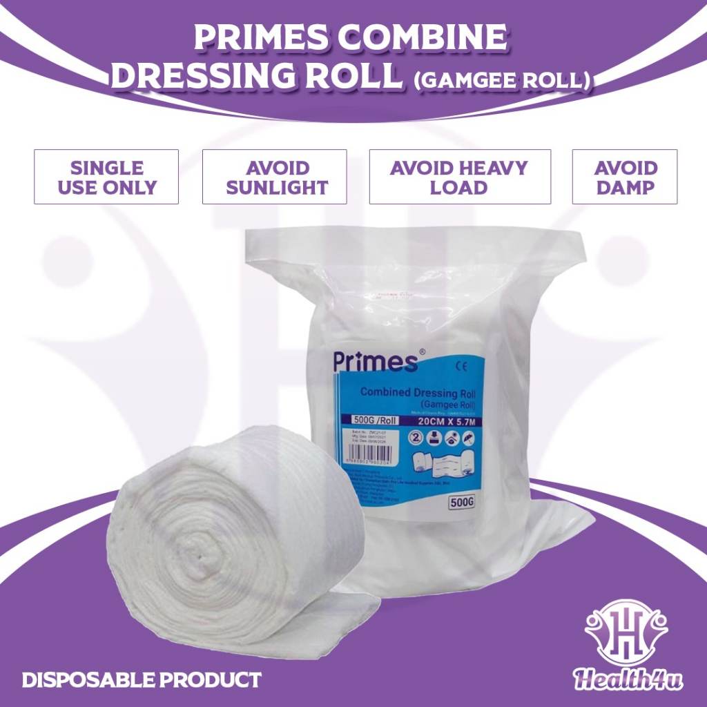 Primes Combined Dressing Roll (Gamgee Roll) | Shopee Malaysia