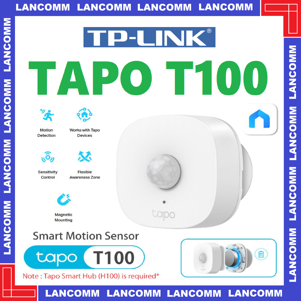 TPLINK Tapo T100 Tapo Smart Motion Sensor ( TAPO H100 / T310 / T315