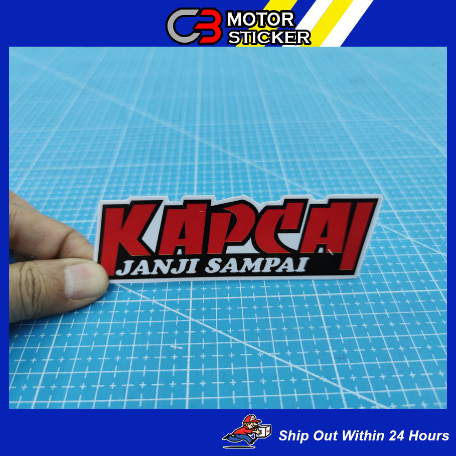 KAPCAI JANJI SAMPAI STICKER / M114 | Shopee Malaysia