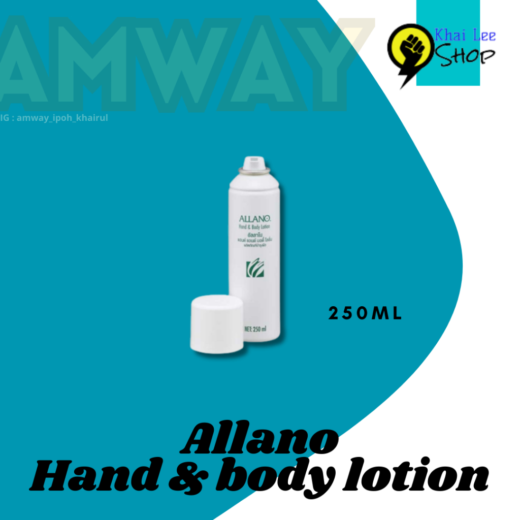 Allano Hand and Body Lotion (Ready Stock) Shopee Malaysia