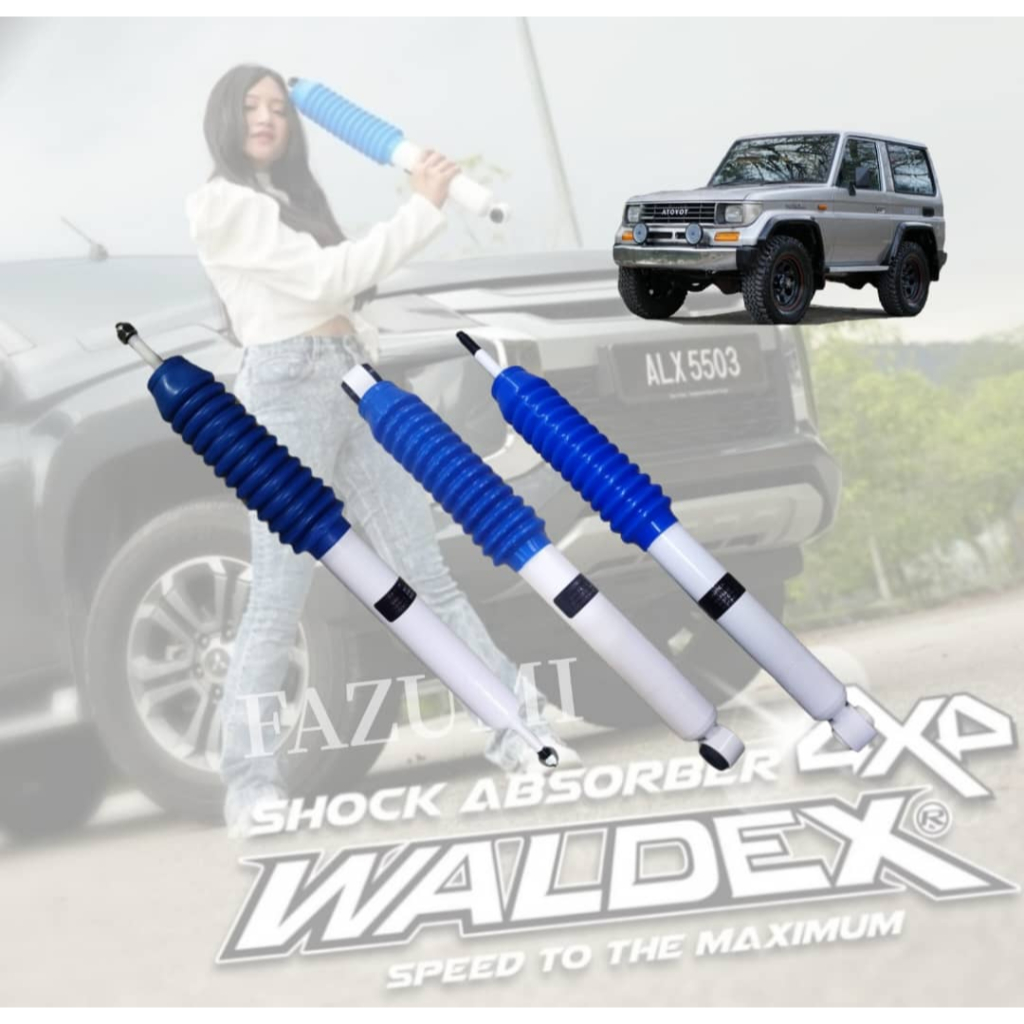 Toyota Land Cruiser LJ70/LJ73 4X4 1984 Waldex Heavy-Duty Gas Absorber ...