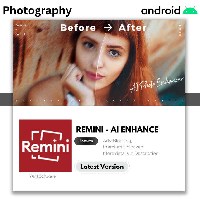 remini photo enhancer