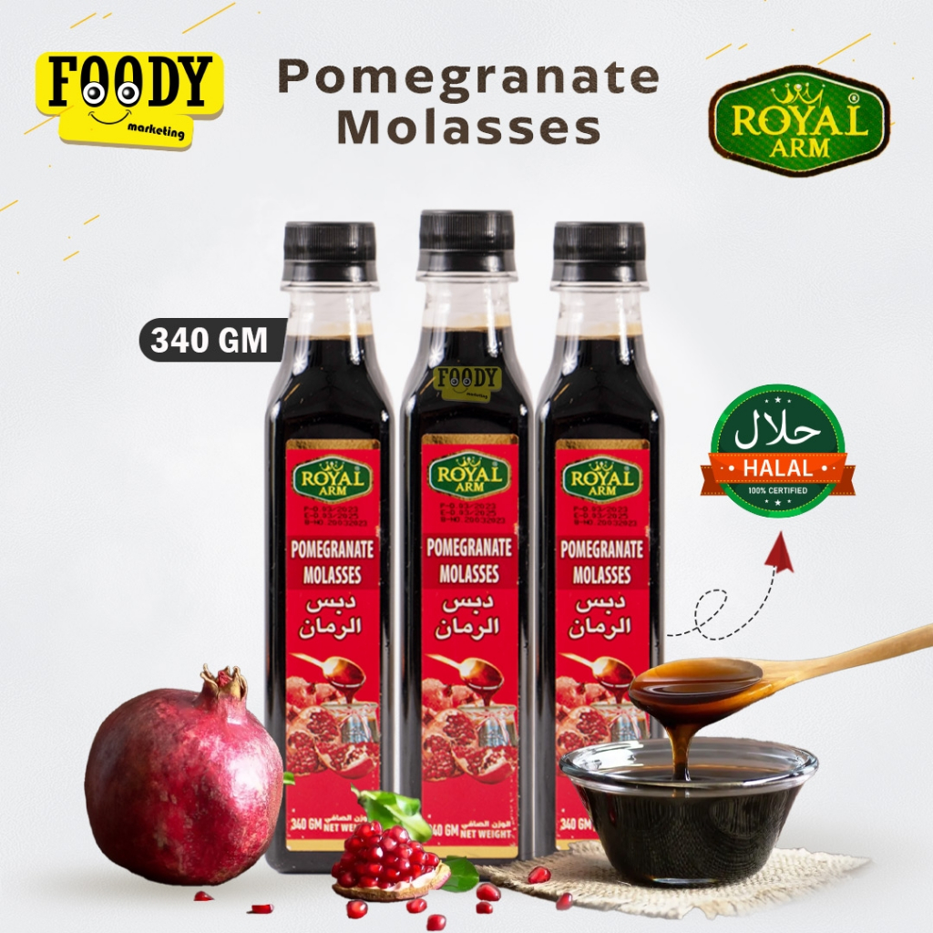 Royal Arm Pomegranate Molasses Pati Delima Halal 340g & 750g Shopee