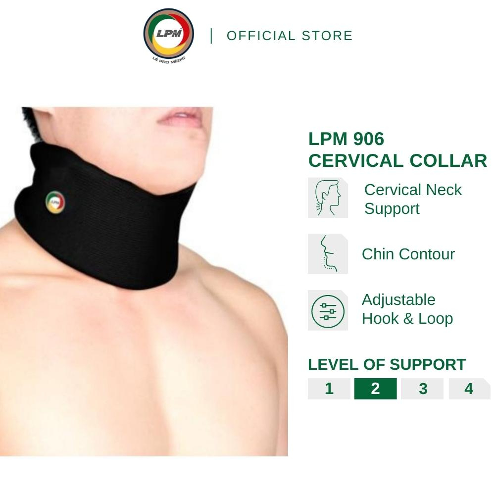 LPM Neck Support 906 Cervical Collar 17mm Medium Density Foam