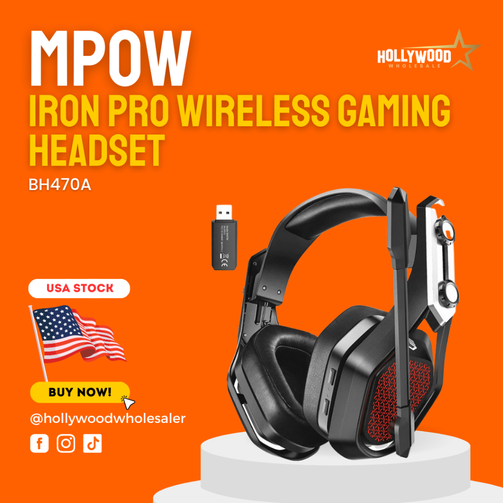 Mpow BH470 Iron Pro Wireless Gaming Headset