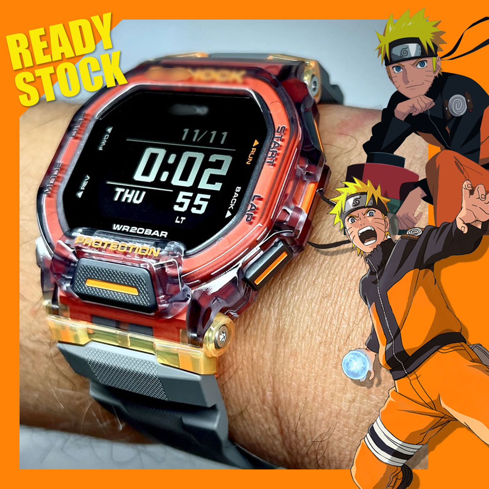 G Shock Naruto Watch On CASIO G-SHOCK X NARUTO SHIPPUDEN LIMITED  GA-110NAR21-4PFN WATCH, image size:1000x1000