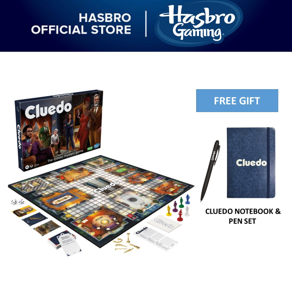 Cluedo Board Game Reimagined Clue Game Shopee Malaysia
