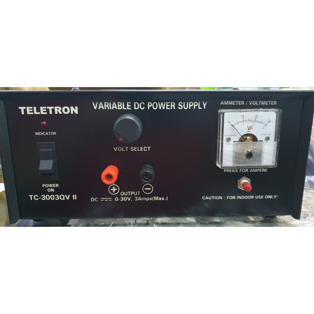 Teletron TC-3003QV II Variable DC Power Supply | Shopee Malaysia