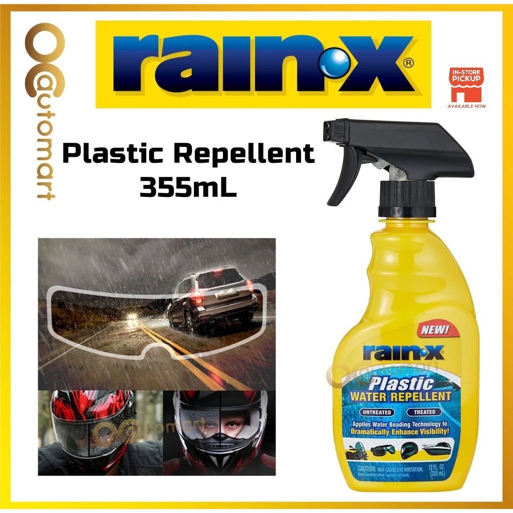 RainX Plastic Water Repellent Spray Type 355ml Rain X Shopee Malaysia