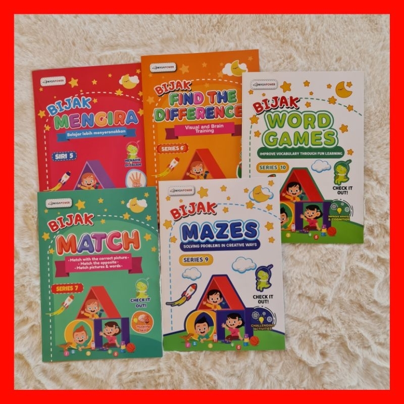 Buku Aktiviti Prasekolah | Preschool Activity Book | Shopee Malaysia