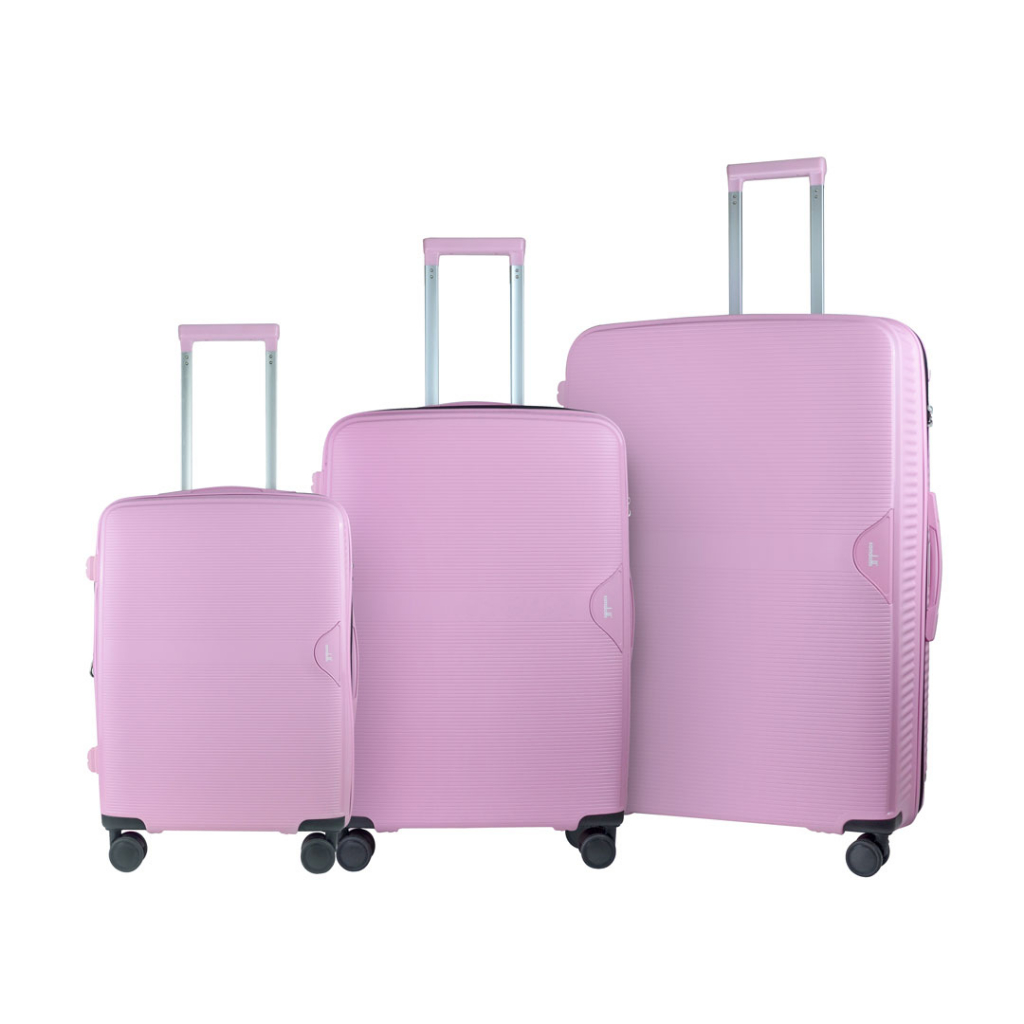 Condotti Light Tone Colour Set of 3 Unbreakable Shell Luggage C PP15 20 24 28 Shopee Malaysia