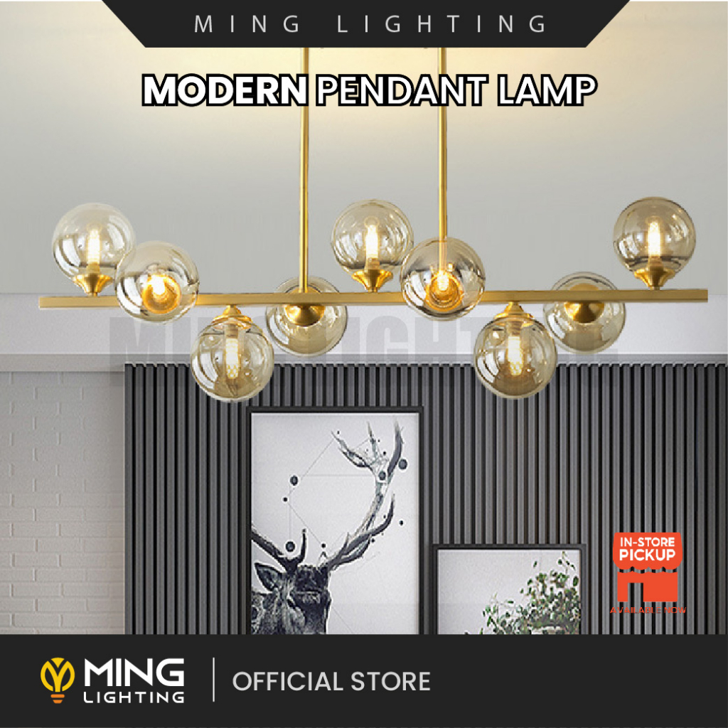 Modern Pendant Lamp 14767 Pendant Light LED Lighting Crystal Light Bulb ...