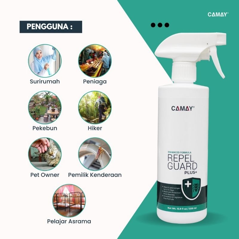 REPEL GUARD INSECT REPELLENT PEMBASMI SERANGGA | Shopee Malaysia