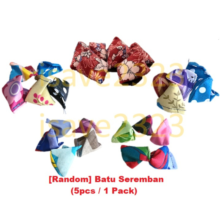 [Random] Batu Seremban Permainan Tradisional (5pcs / pack) | Shopee ...