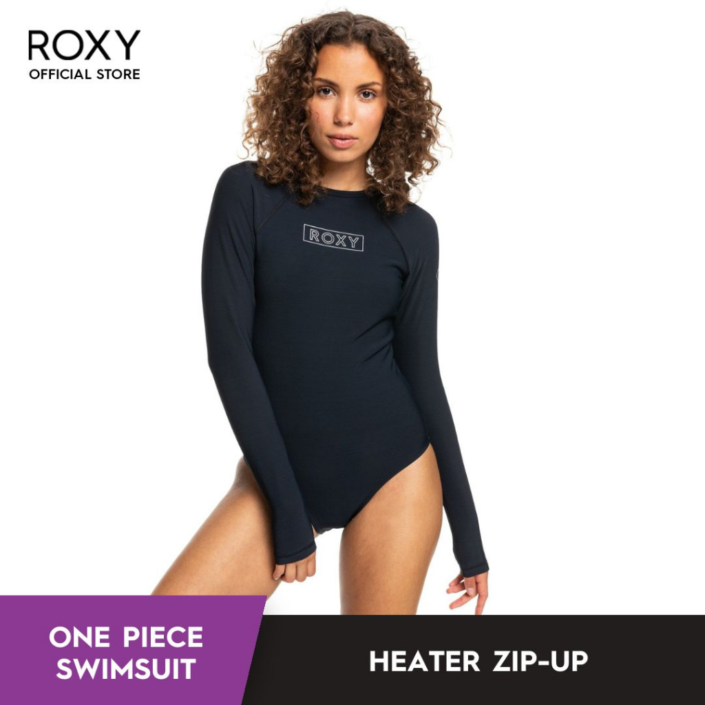 Roxy zip best sale up swimsuit